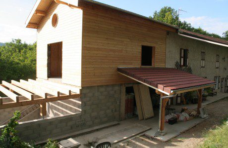 agrandissement de maison