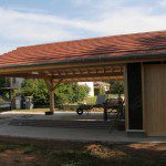 Tuiles terre cuite plates