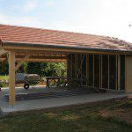 Tuiles terre cuite plates