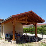 Charpente fermette 4 pans