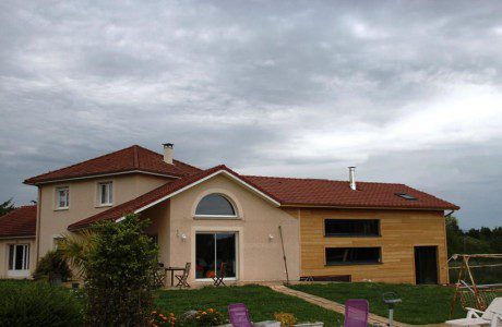 extension ossature bois