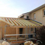 agrandissement ossature bois isere