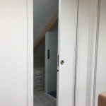 porte coulissante comble