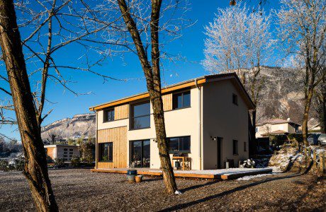 maison ossature bois isère