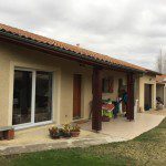 surelevation maison fermettes drome