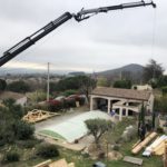 surelevation ossature bois drome